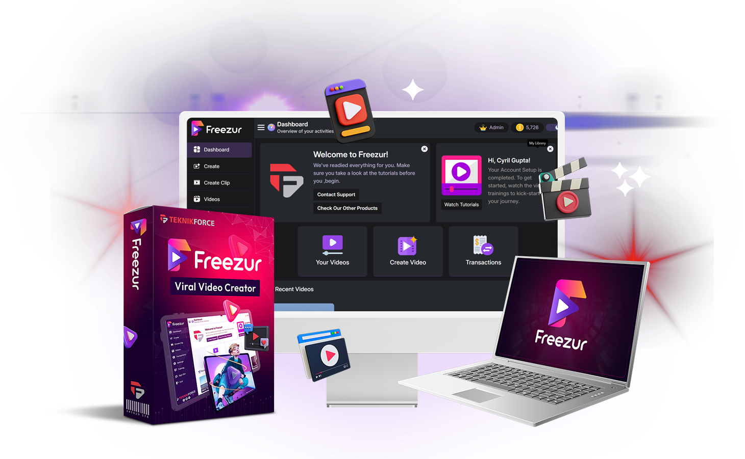 AI Video Creation Dashboard